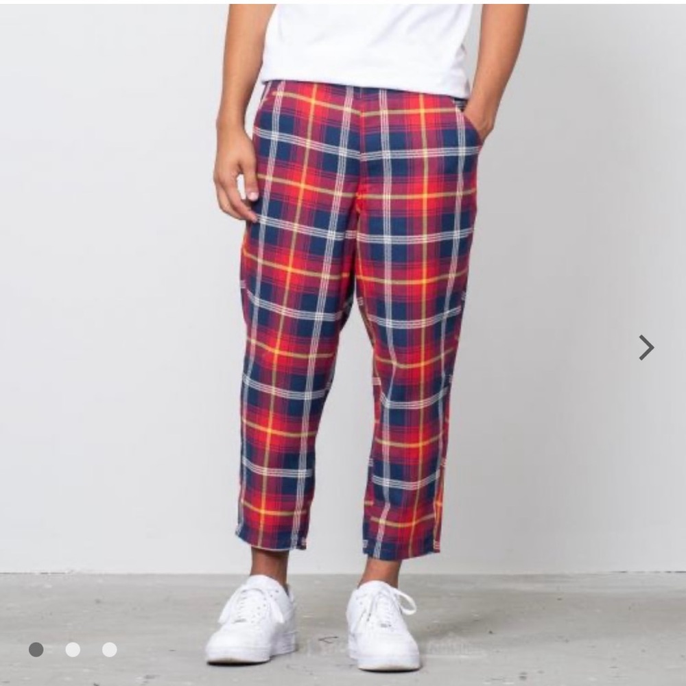 COMME des GARÇONS Plaid  Red and Blue